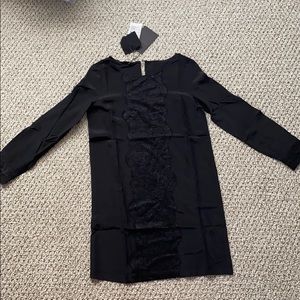 100% silk lace blouse